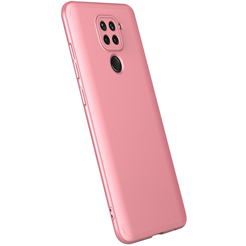 

Пластиковая накладка GKK LikGus 360 градусов (opp) для Xiaomi Redmi 10X (Розовый / Rose Gold) 931783