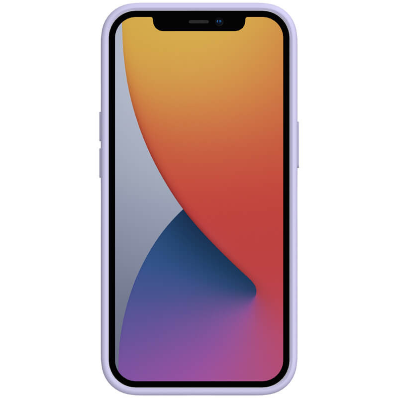 Фото Силіконова накладка Nillkin Camshield Silky Magnetic на Apple iPhone 14 Pro (6.1") (Бузковий) на vchehle.ua