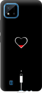 Чехол Подзарядка сердца для Realme C11 2021