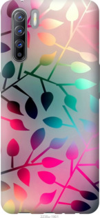 Чехол Листья для Oppo A91