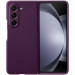 Кожаный чехол Leather Case (AAA) для Samsung Galaxy Z Fold5 (Purple)