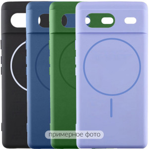 Чохол Silicone Cover Lakshmi Full Camera (AA) with MagFit на Google Pixel 8