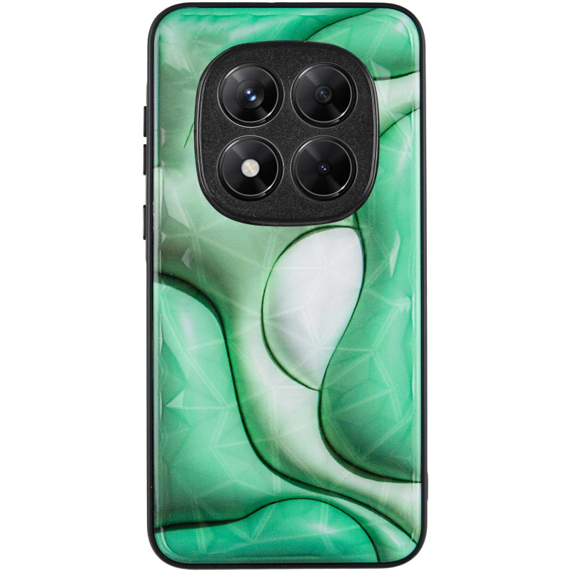 Фото TPU+PC чохол Prisma BubbleGum на Xiaomi Redmi Note 14 Pro 4G (3D Green) на vchehle.ua
