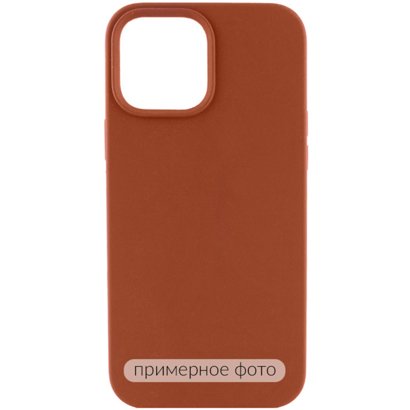 Чохол Silicone Case Full Protective (AA) NO LOGO на Apple iPhone 16e (6.1") (Коричневий / Brown)