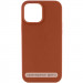 Чохол Silicone Case Full Protective (AA) NO LOGO на Apple iPhone 16e (6.1") (Коричневий / Brown)