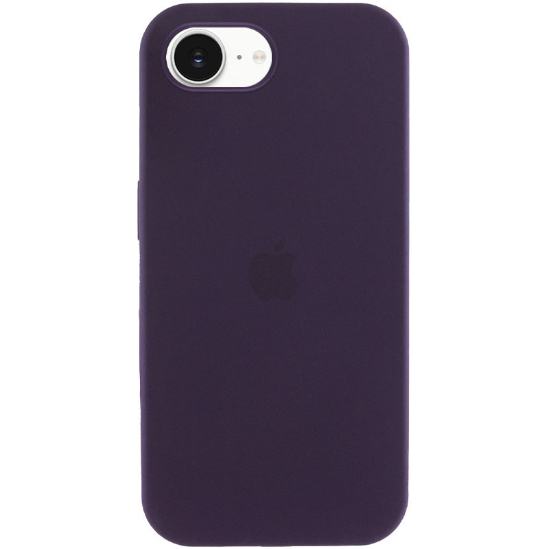 Чехол Silicone Case Full Protective (AA) для Apple iPhone 16e (6.1") (Фиолетовый / Elderberry)