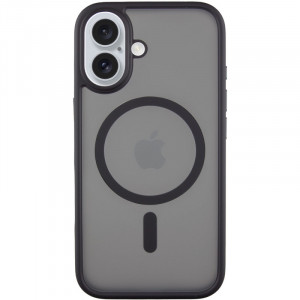 TPU+PC чохол Metal Buttons with Magnetic Safe на Apple iPhone 16 (6.1")