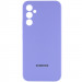 Чехол Silicone Cover Lakshmi Full Camera (AAA) with Logo для Samsung Galaxy A34 5G (Сиреневый / Dasheen)