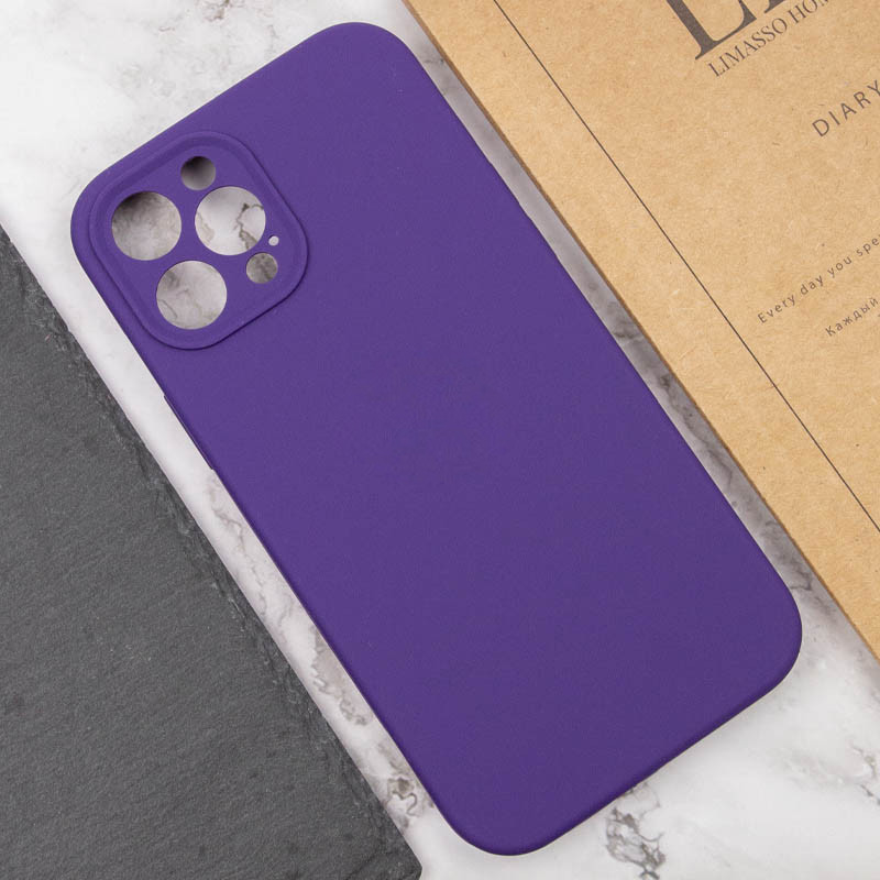 Купити Чохол Silicone Case Full Camera Protective (AA) NO LOGO на Apple iPhone 15 Pro (6.1") (Фіолетовий / Amethyst) на vchehle.ua