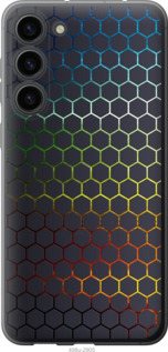 Чехол Переливающиеся соты для Samsung Galaxy S23 Plus