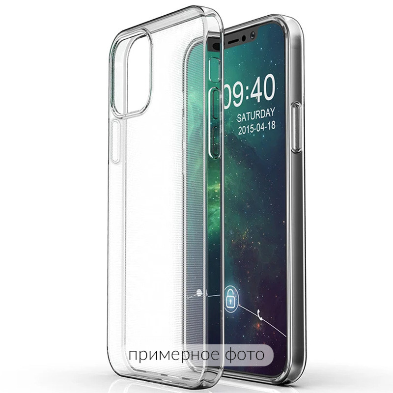 TPU чехол Epic Transparent 1,0mm для Apple iPhone 17 Pro (6.3") (Бесцветный (прозрачный))