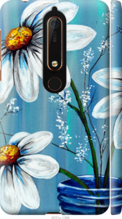

Чохол Красиві арт-ромашки на Nokia 6.1 692954