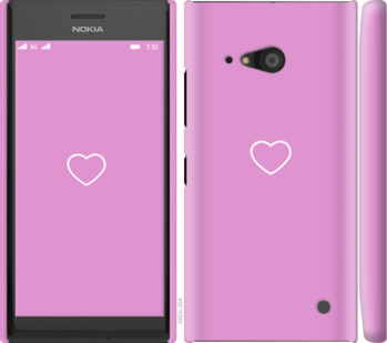 

Чехол Сердце 2 для Nokia Lumia 730 912588