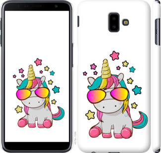 

Чехол Единорог в очках для Samsung Galaxy J6 Plus 2018 911620