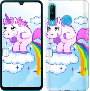 Чехол Единорожка для Huawei Honor 10i