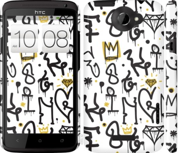 

Чохол Graffiti art на HTC One X+ 745171