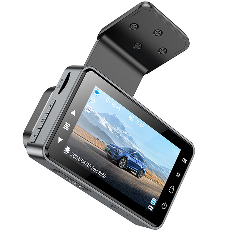 Замовити Відеореєстратор Hoco DV9 3-inch screen driving recorder (Metal gray) на vchehle.ua