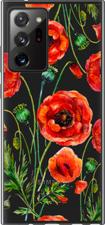 

Чехол Нарисованные маки для Samsung Galaxy Note 20 Ultra 1633846