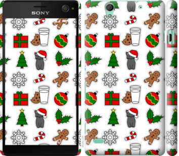 

Чехол Новогодний 16 для Sony Xperia C4 E5333 819063