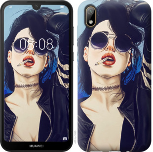 

Чохол Дівчина на стилі на Huawei Y5 2019 710812