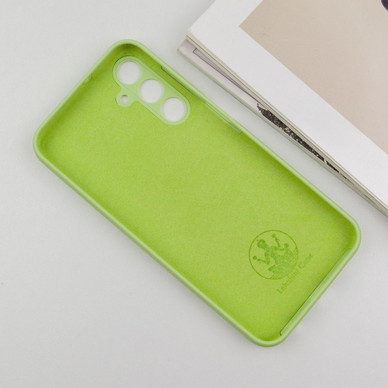 Чехол Silicone Cover Lakshmi Full Camera (AA) для Samsung Galaxy A25 5G (Зеленый / Pistachio) в магазине vchehle.ua