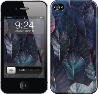 

Чехол Листья v3 для iPhone 4 91162