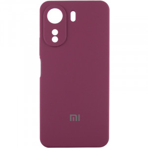 Чехол Silicone Cover Lakshmi Full Camera (AAA) with Logo для Xiaomi Poco C65