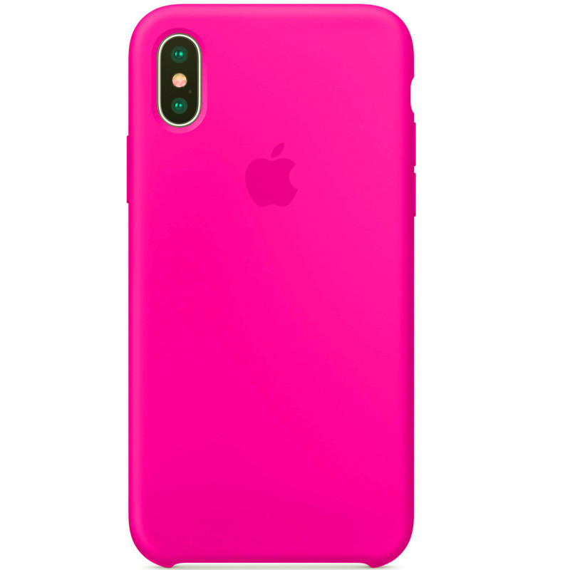

Чехол Silicone Case (AA) для iPhone XS (5.8") (Розовый / Barbie pink) 768090