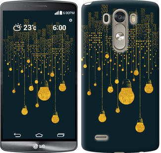 

Чехол Иллюстрация ночного города для LG D856 Dual G3 592311
