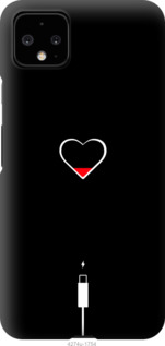 

Чохол Підзарядка серця на Google Pixel 4 XL 1061622