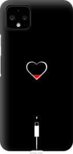 Чехол Подзарядка сердца для Google Pixel 4 XL