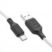Фото Дата кабель Hoco X90 Cool silicone USB to Type-C (1m) (White) в магазине vchehle.ua
