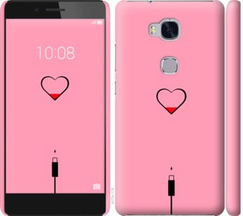 

Чехол Подзарядка сердца1 для Huawei Honor 5X 730364
