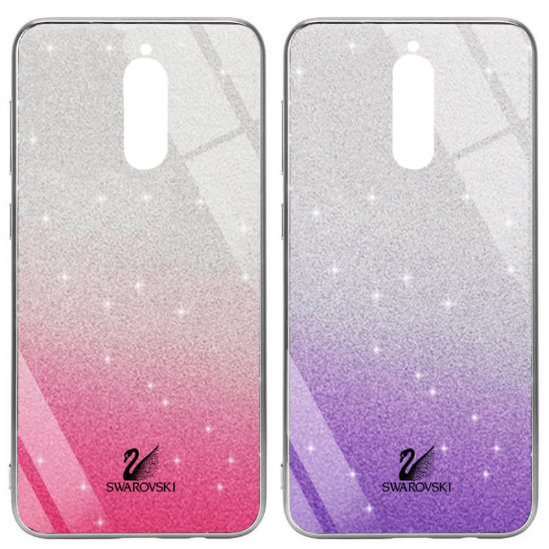 TPU+Glass чехол Swarovski для Xiaomi Redmi 8