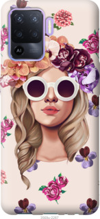 

Чехол Девушка с цветами v2 для Oppo A94 1169960
