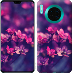 Чохол Пурпурні квіти на Huawei Mate 30 Pro