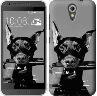 

Чехол Доберман для HTC Desire 620G 923859