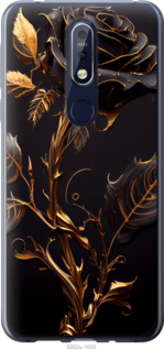Чохол Троянда 3 на Nokia 7.1