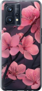 Чехол Пурпурная сакура для Realme 9