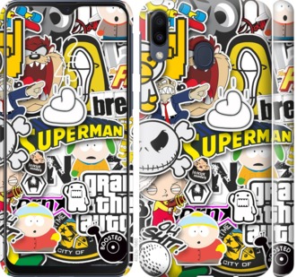 

Чохол Popular logos для Samsung Galaxy A30 709879