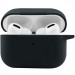 Фото Силиконовый футляр New с карабином для наушников Airpods Pro 2 / Pro (Черный / Black) на vchehle.ua