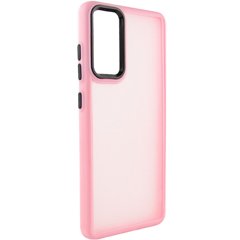 Чехол TPU+PC Lyon Frosted для Motorola Moto G22 (Pink)