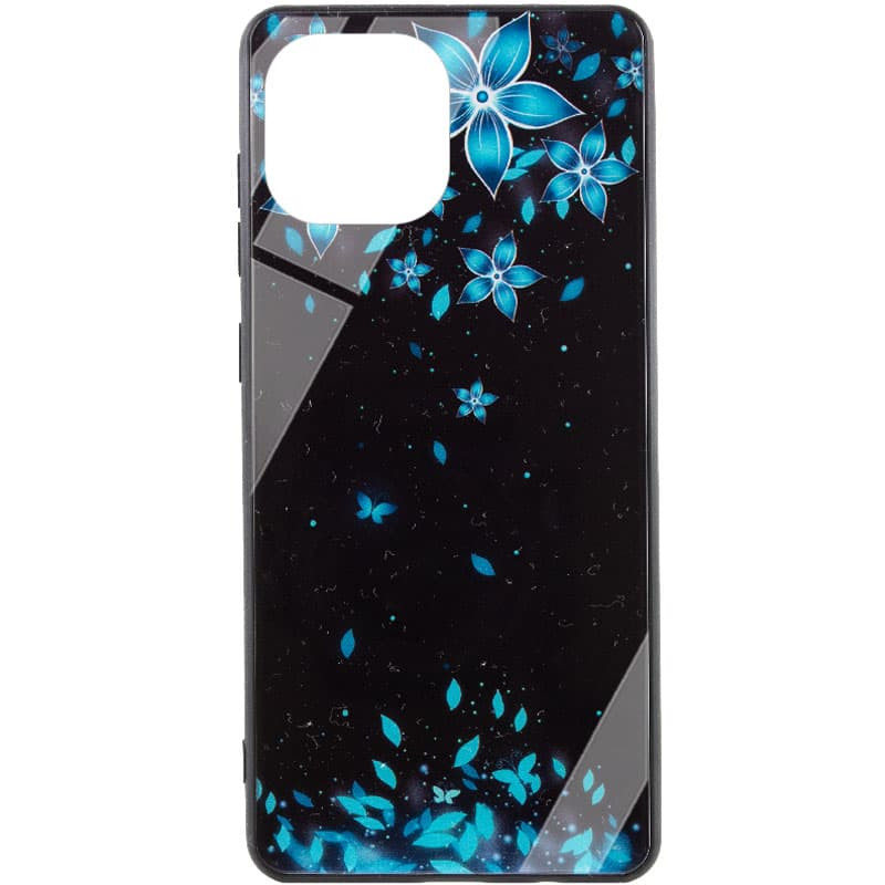 TPU+Glass чохол Diversity на Xiaomi Mi 11 Lite (Bloom)