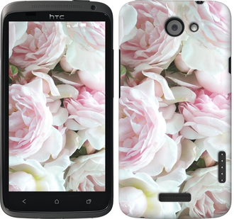 

Чехол Пионы v2 для HTC One X+ 632191
