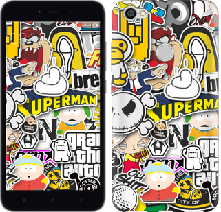

Чехол Popular logos для Xiaomi Redmi Note 5A Prime 628052