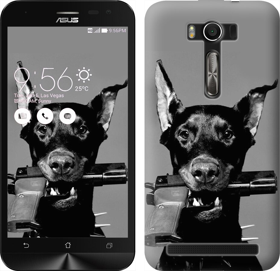 

Чохол Доберман на Asus ZenFone 2 Laser ZE500KL 122988