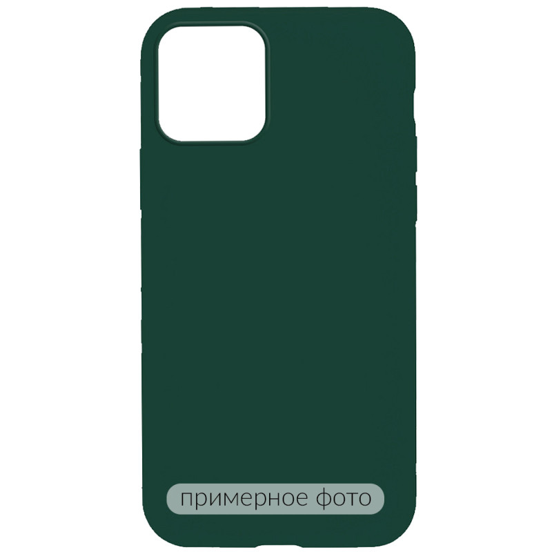 Чехол Silicone Case Full Protective (AA) NO LOGO для Apple iPhone 16 (6.1") (Зеленый / Forest green)