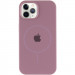 Фото Чехол Silicone Case Full Protective (AA) with Magnetic Safe для Apple iPhone 11 Pro Max (6.5") (Лиловый / Lilac Pride) на vchehle.ua