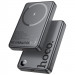 Портативное ЗУ Power Bank Hoco Q34 Clever PD20W с БЗУ 10000 mAh (Metal gray)