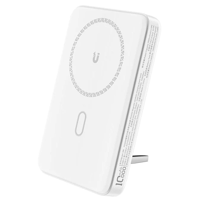 Портативное ЗУ Power Bank Acefast M6 PD20W с БЗУ 10000 mAh (White)